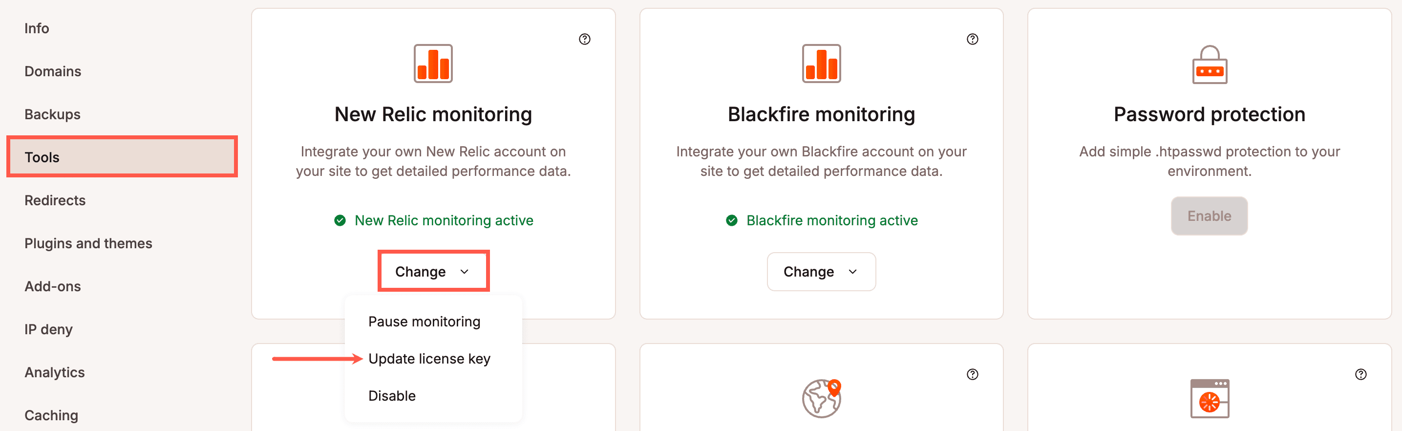 Update your New Relic license key. 