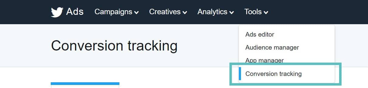 Twitter ads conversion tracking Twitter Ads Conversion Tracking