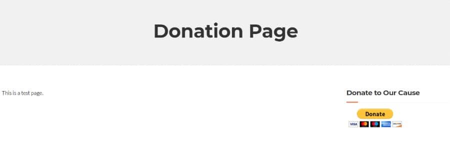 PayPal Donate button on a widget PayPal-Spenden-Schaltfläche auf einem Widget
