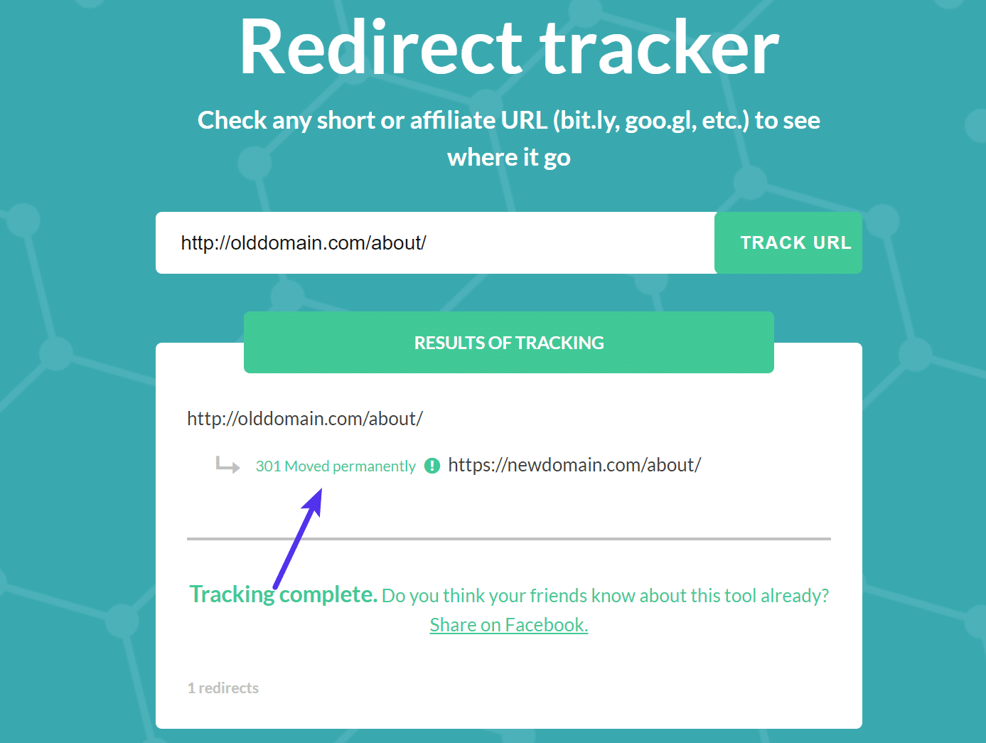 Redirect Tracker