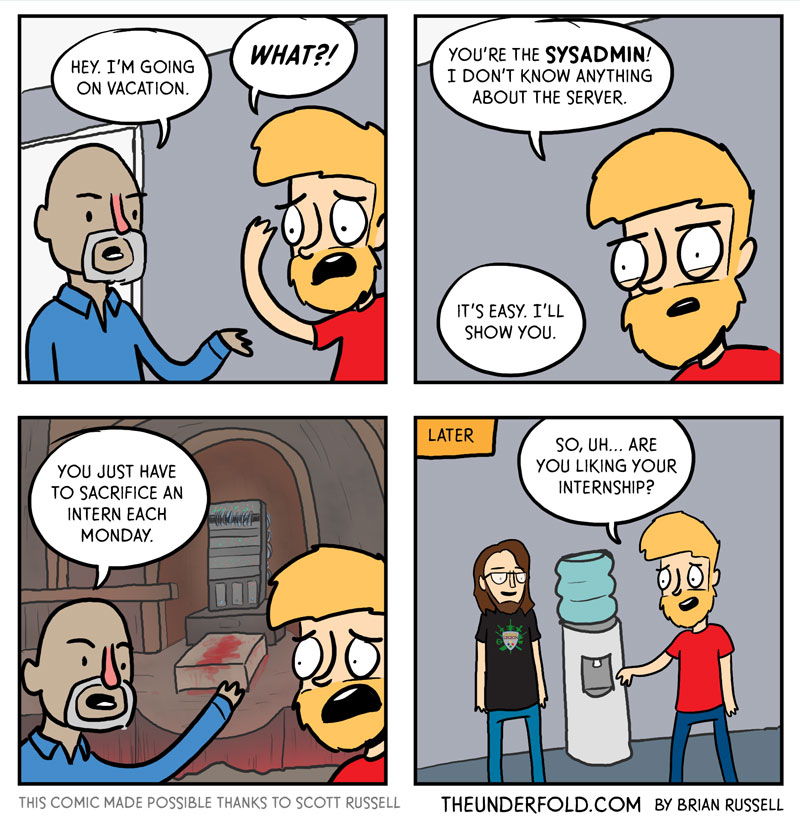 Sysadmin-Comic