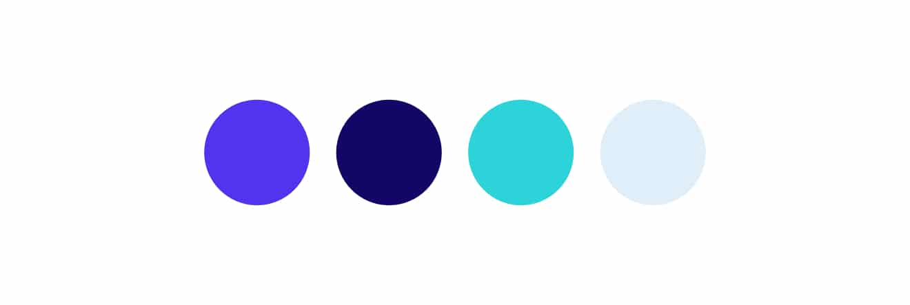 Beispiel für die Farbpalette von Kinsta
