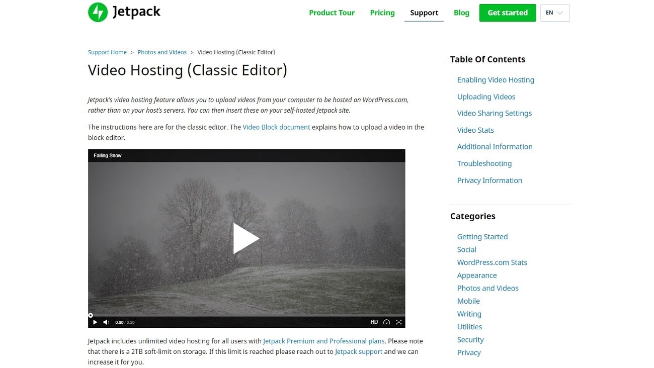 Jetpack-Video-Hosting
