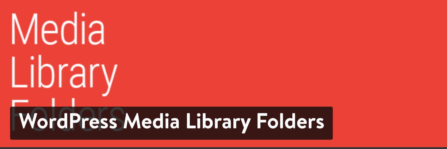 WordPress Media Library Folders WordPress-Plugin