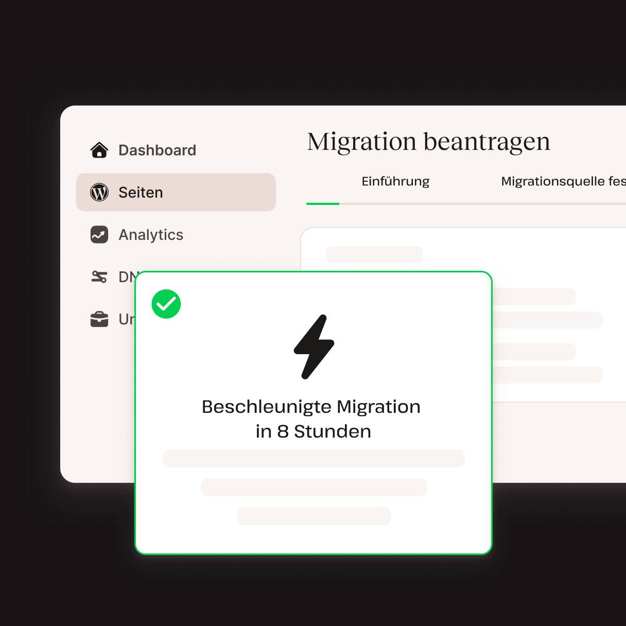 Express-Migrationen