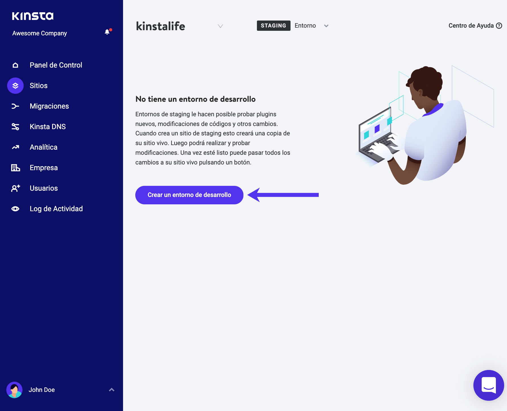 Cree un entorno de prueba de WordPress
