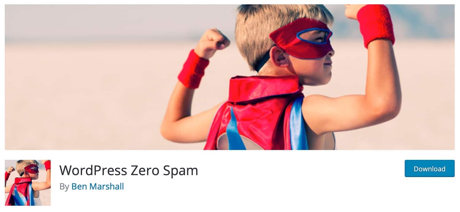 Extension WordPress Zero Spam