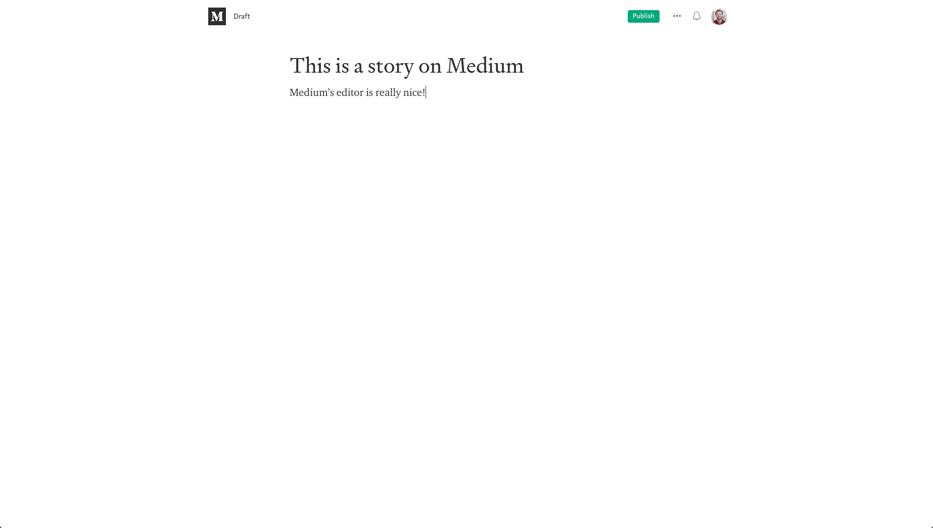Écrire sur Medium