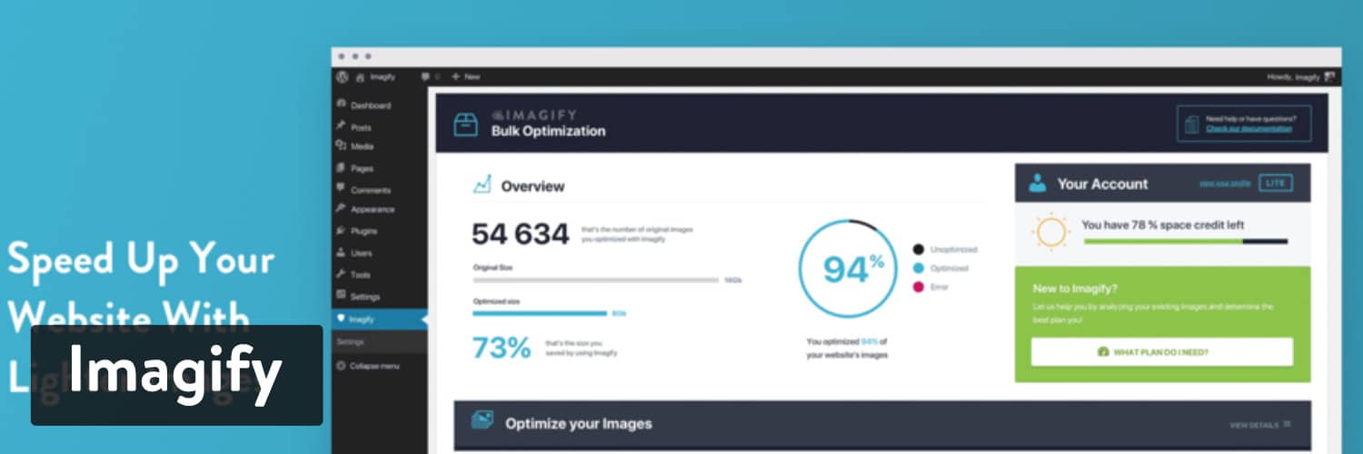 Extension WordPress Imagify