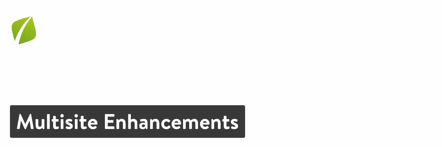 Plugin WordPress Multisite Enhancements
