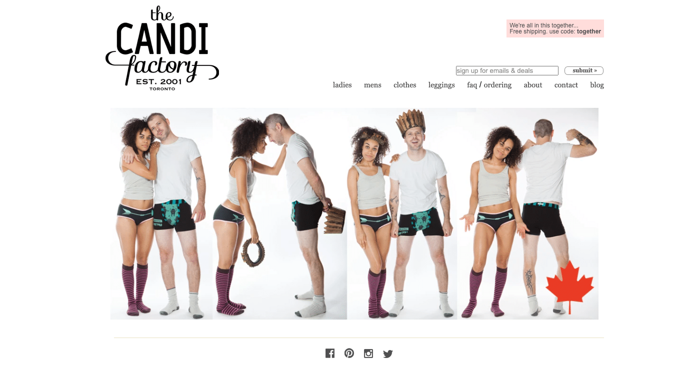 The Candi Factory, una linea di moda con sede a Toronto 