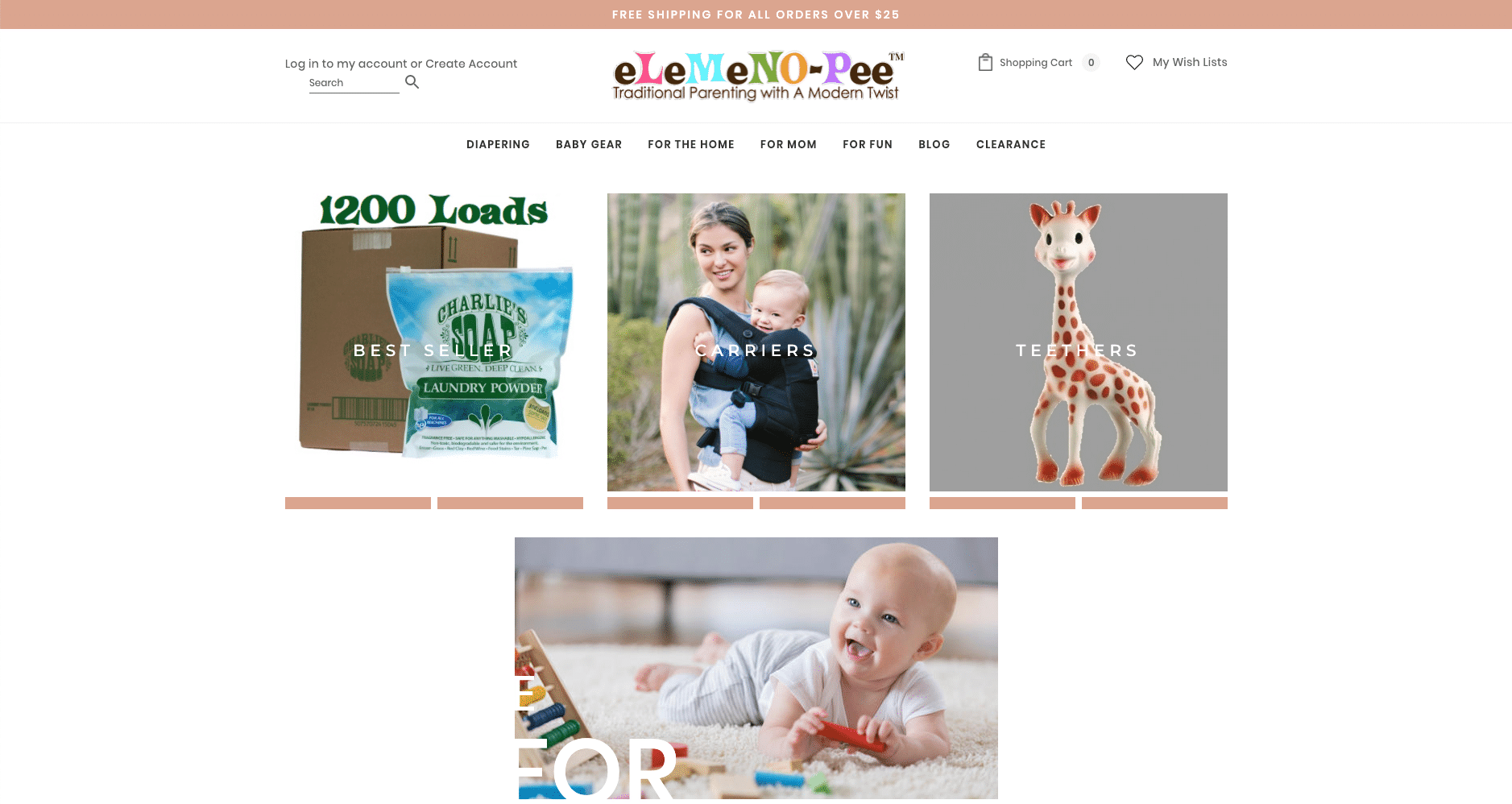 eLeMeNO-Pee, prodotti moderni per la genitorialità