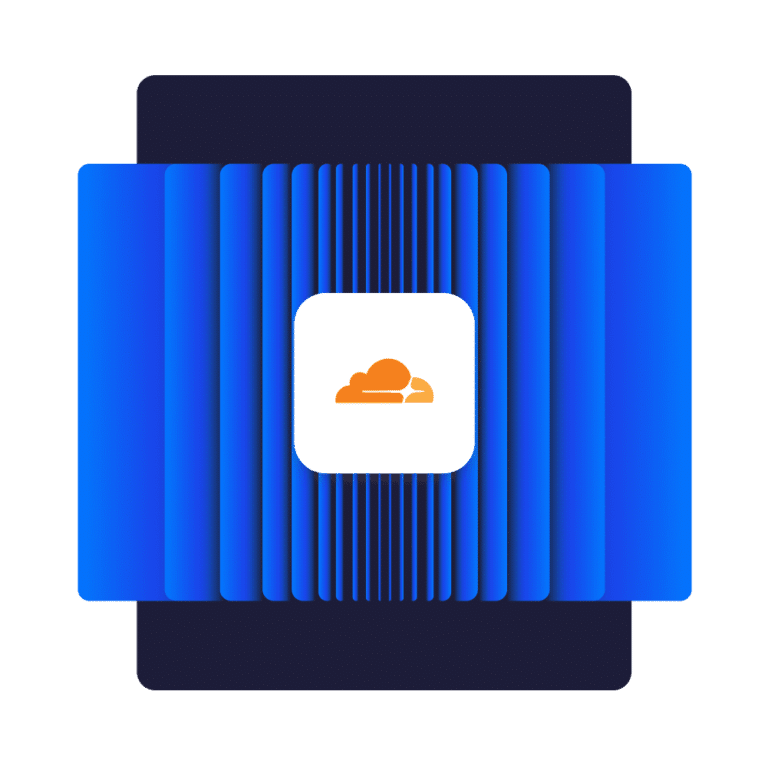 Cloudflareのロゴ