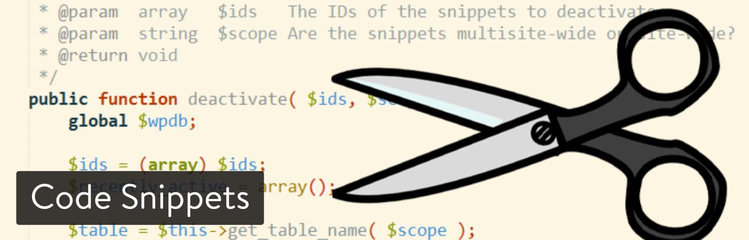 Plugin Code Snippets