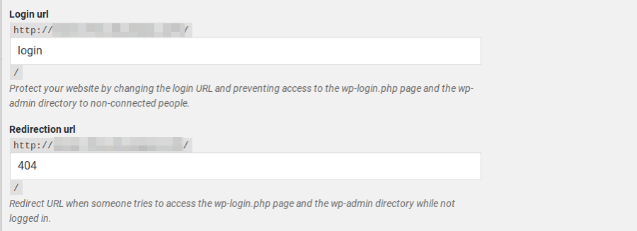 Alterando a URL de login 