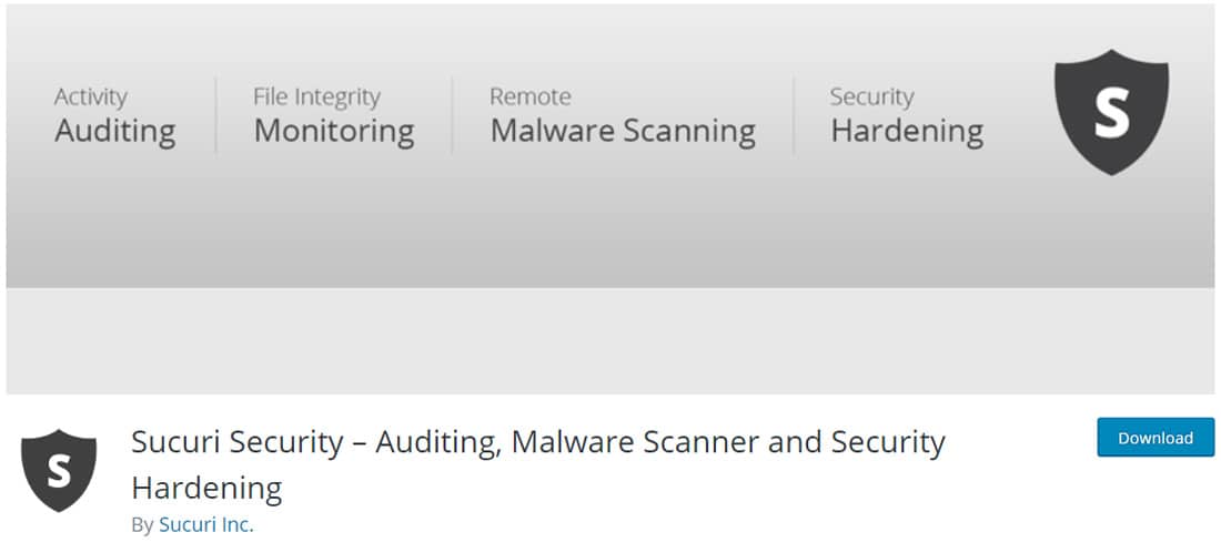 Sucuri Security é um plugin de segurança gratuito para WordPress