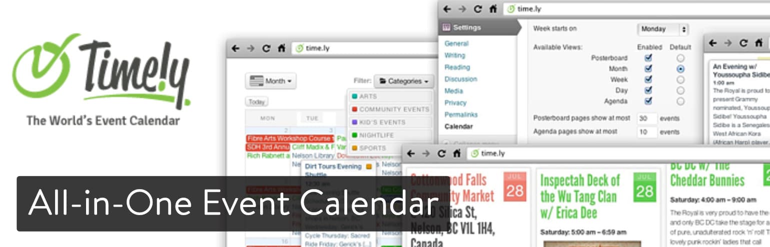 Plugin All-in-One Event Calendar