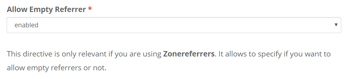 keycdn allow empty referrer