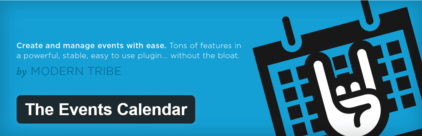 The Events Calendar WordPress plugin wordpress events calendar