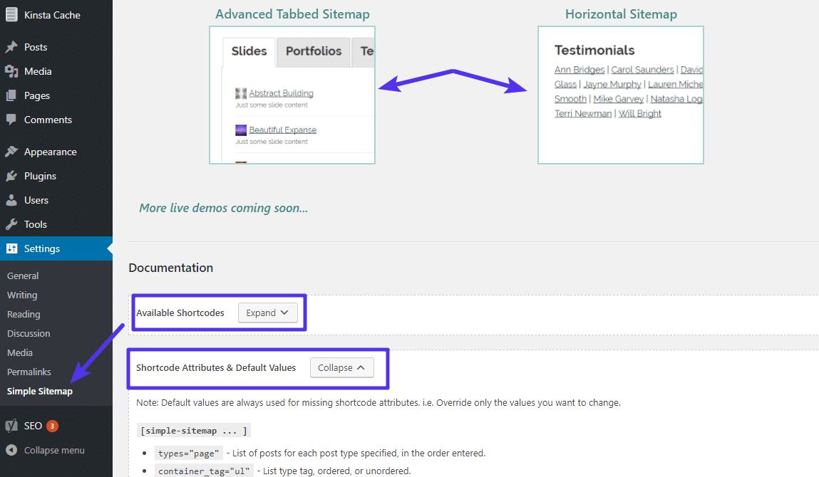 How to create a HTML sitemap