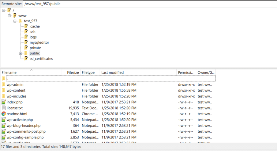 What your FTP program should look like.