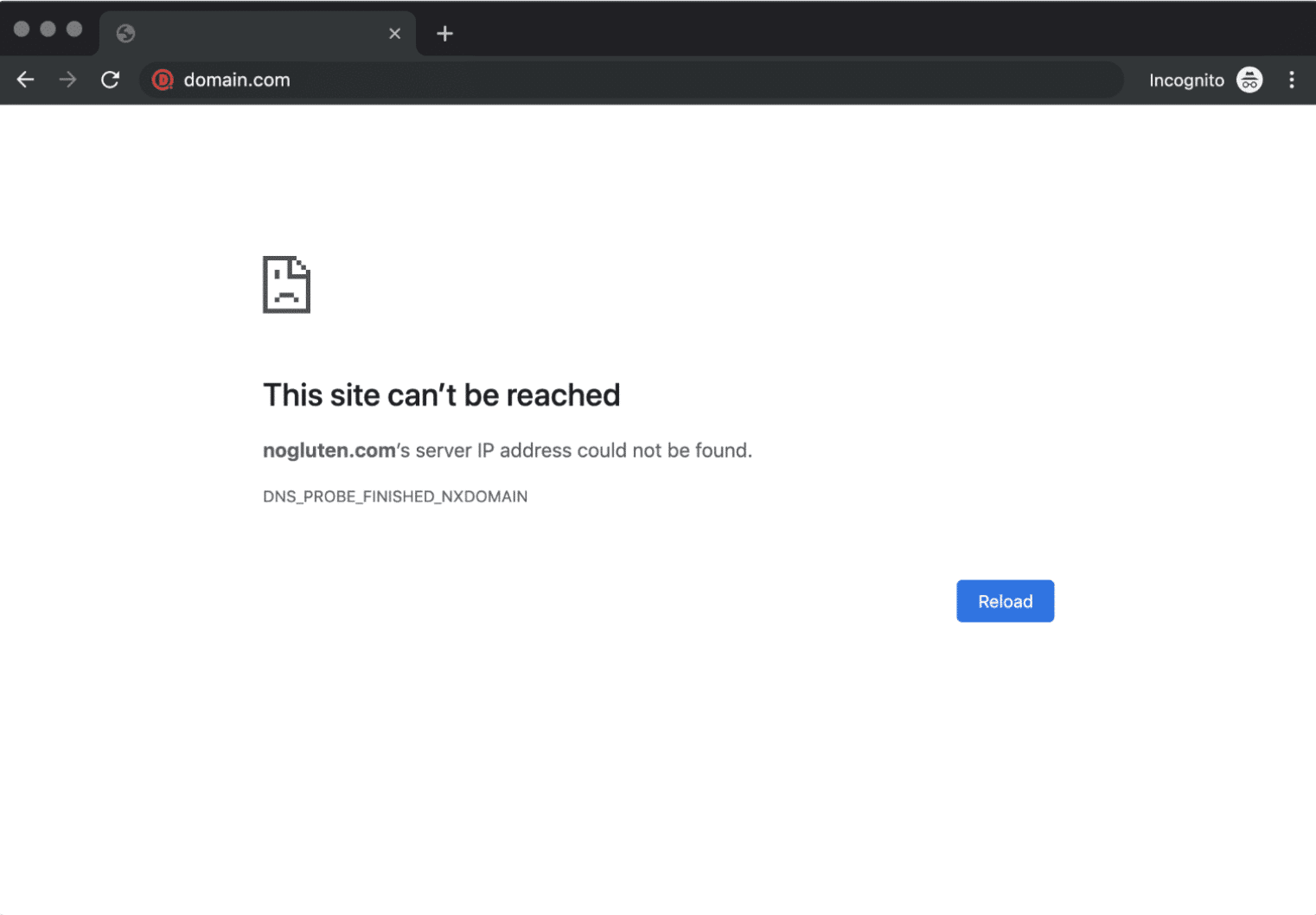 Erro DNS_PROBE_FINISHED_NXDOMAIN no Cromo