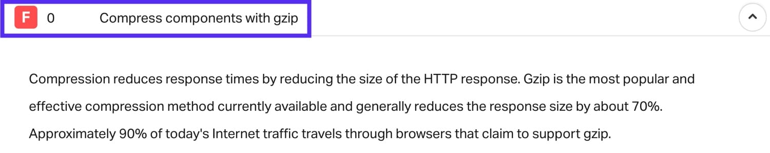 Componenten comprimeren met GZIP