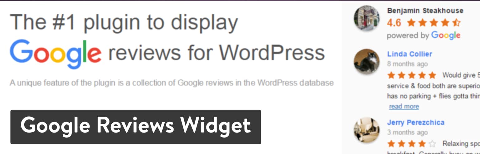 I migliori plugin WordPress per le recensioni: Google Reviews Widget