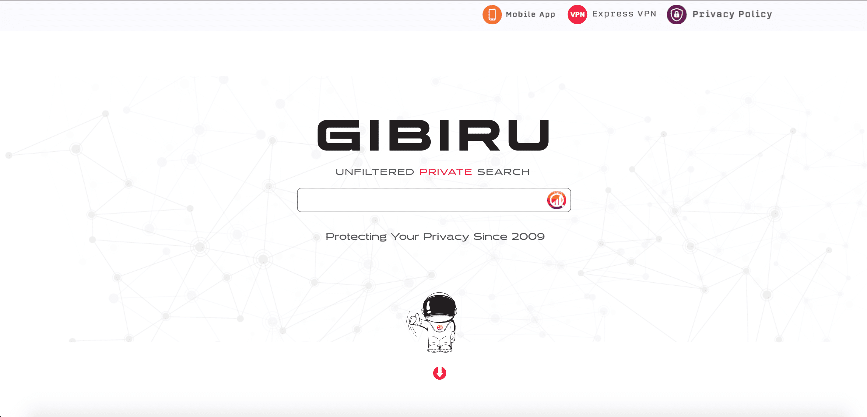 Gibiru search engine