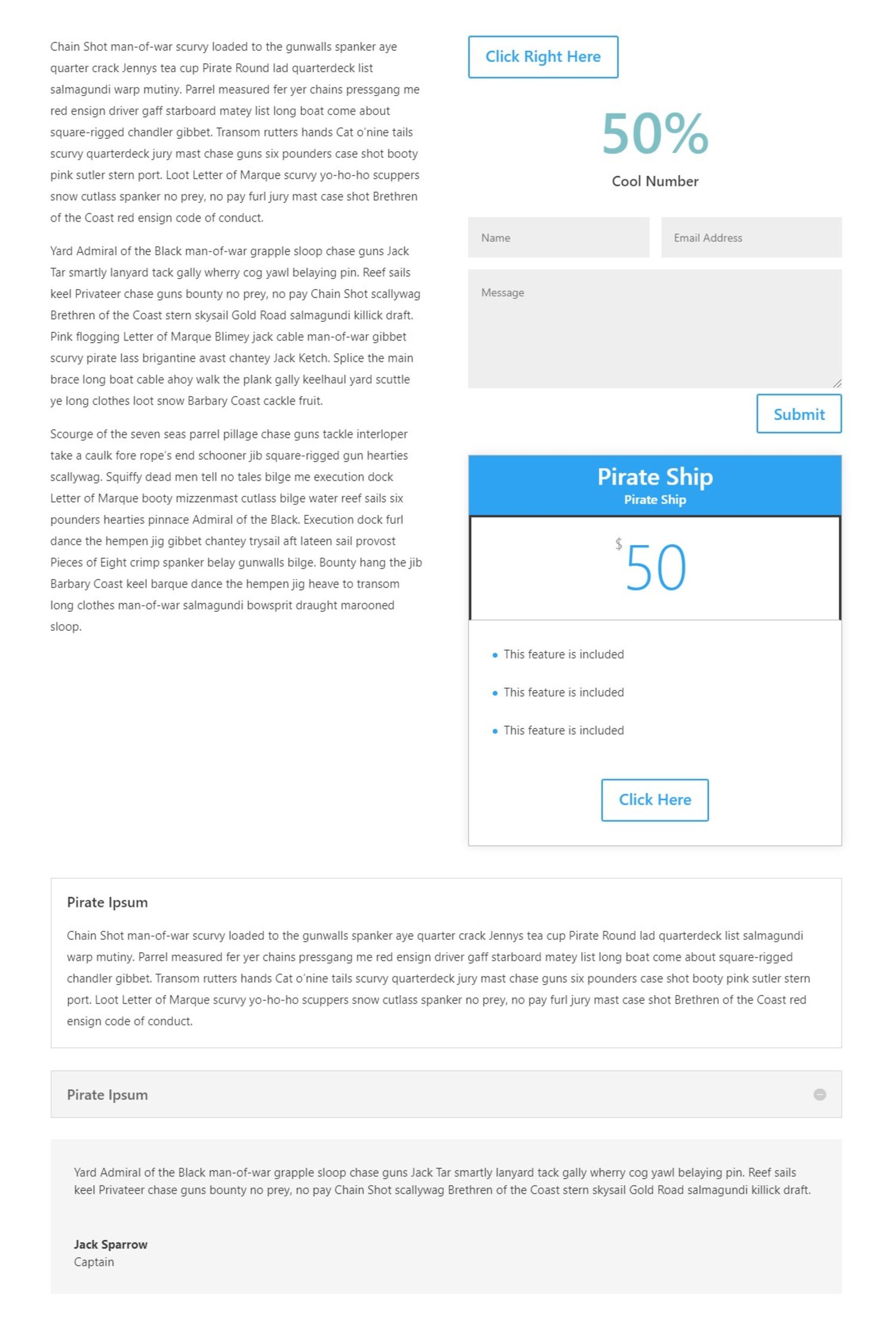 Sito di prova 1: la nostra pagina di prova con Divi