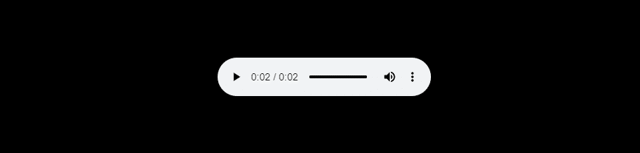HTML5 Audio Player