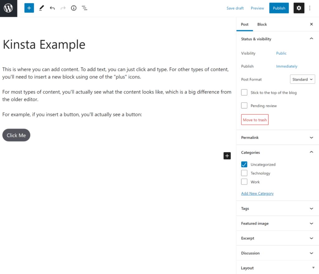 O editor Gutenberg WordPress.