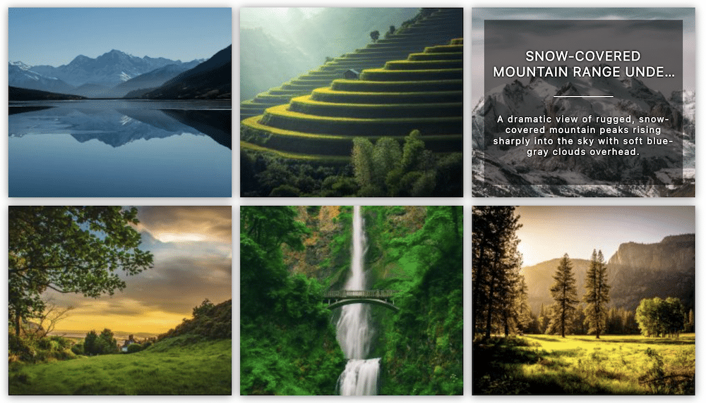 Responsive FooGallery