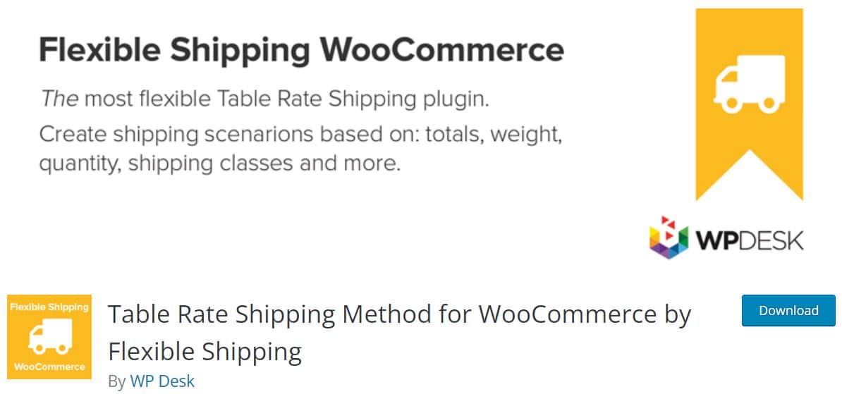 Flexible Shipping WooCommerce