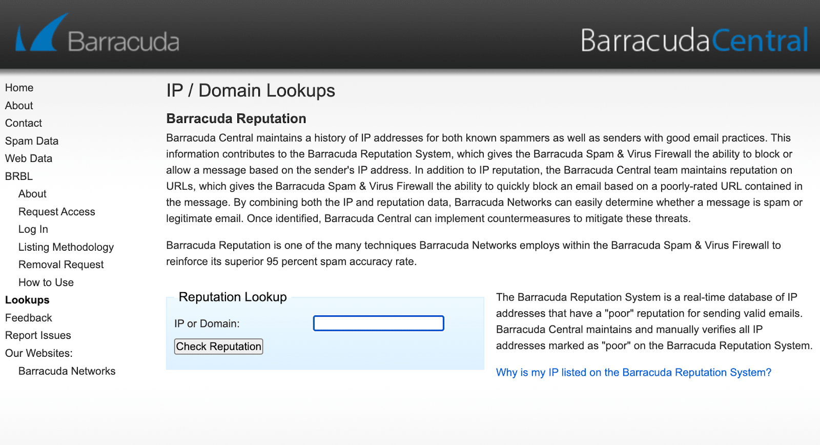 Barracuda Central Startseite