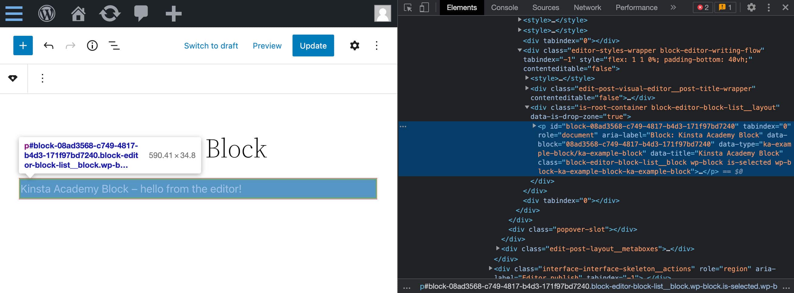 useBlockPropsで生成された要素とクラス