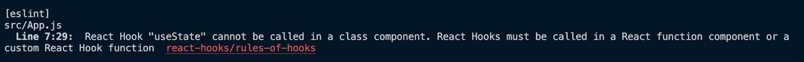 Erreur React