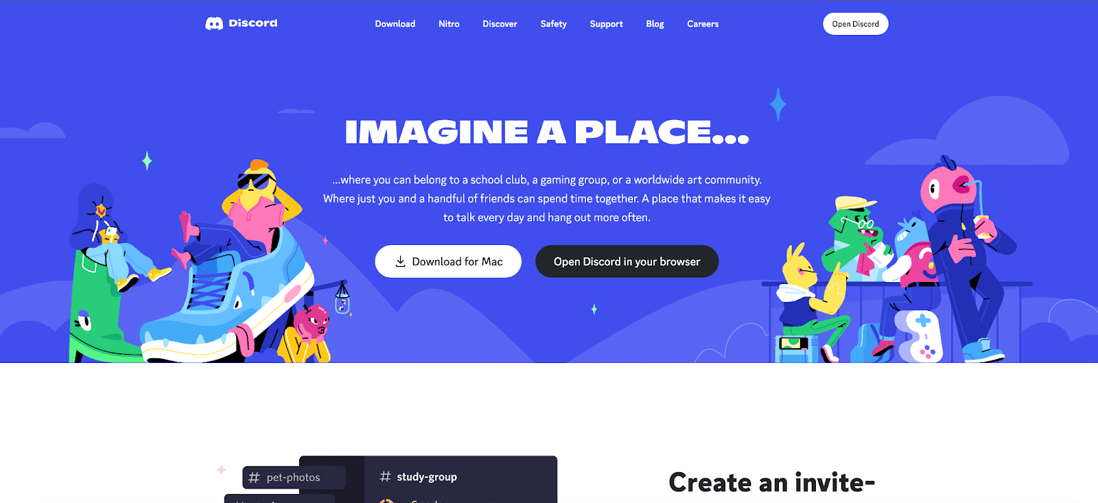 Discord Startseite