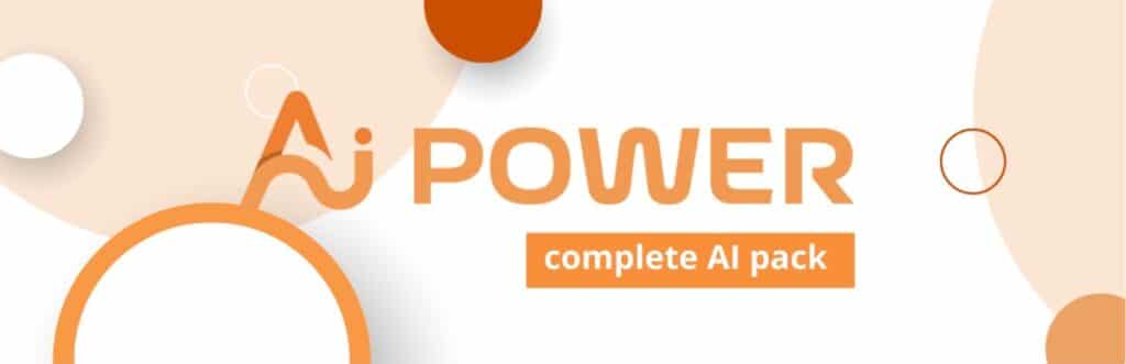 L'immagine di presentazione del plugin AI Power per WordPress su WordPress.org