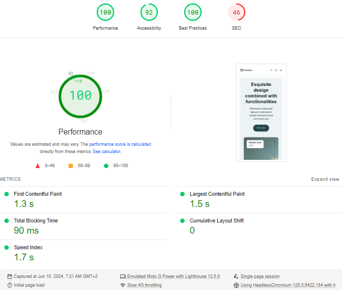 Google PageSpeed Insights con WP Rocket