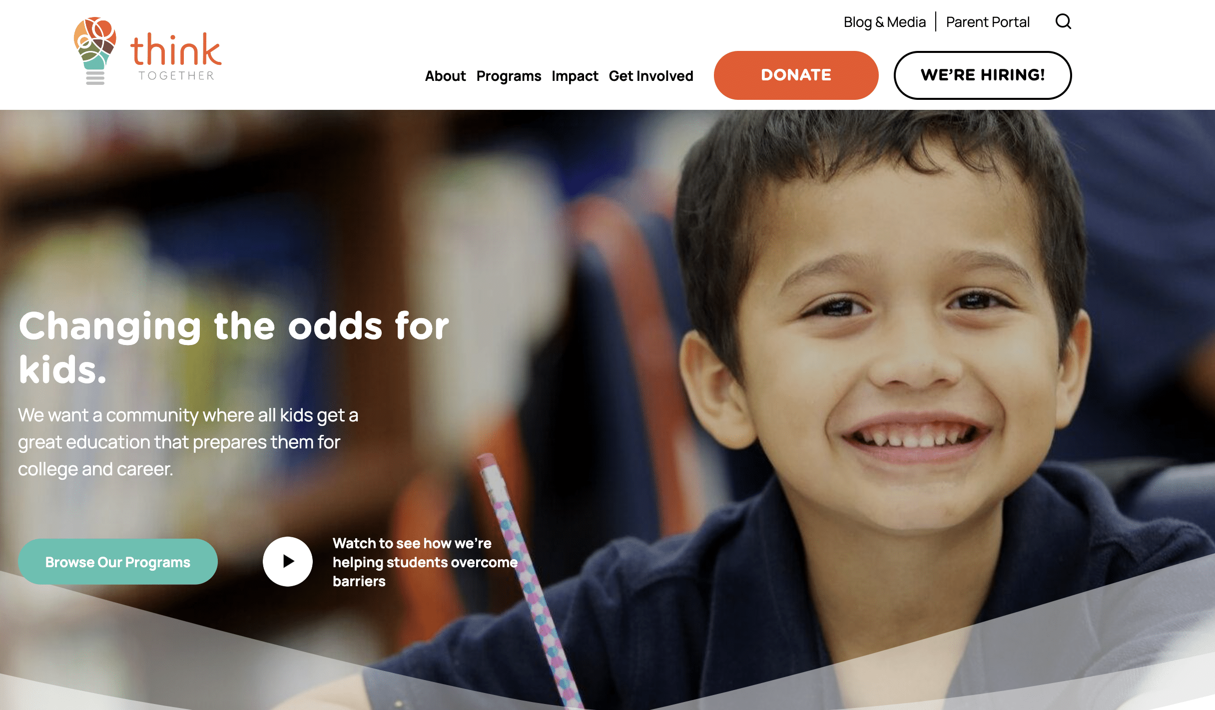 Think Together change la donne pour les enfants depuis 1997
