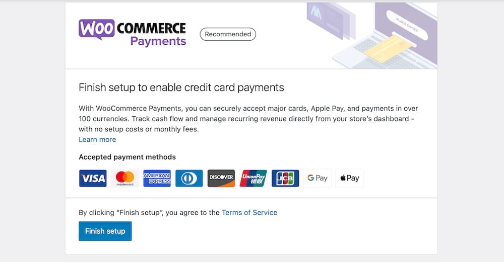Screenshot der Benutzeroberfläche zur Konfiguration von WooCommerce-Zahlungen.