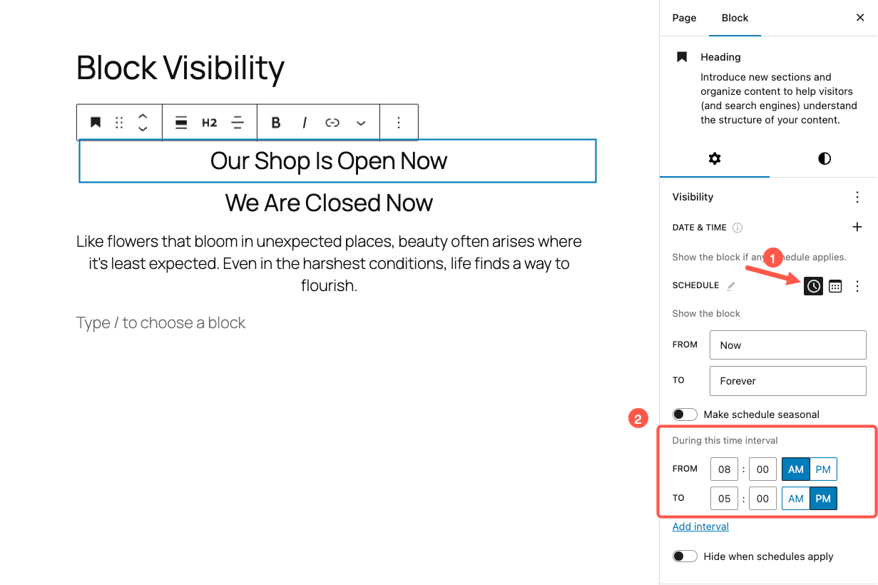 La programmazione dei blocchi di WordPress