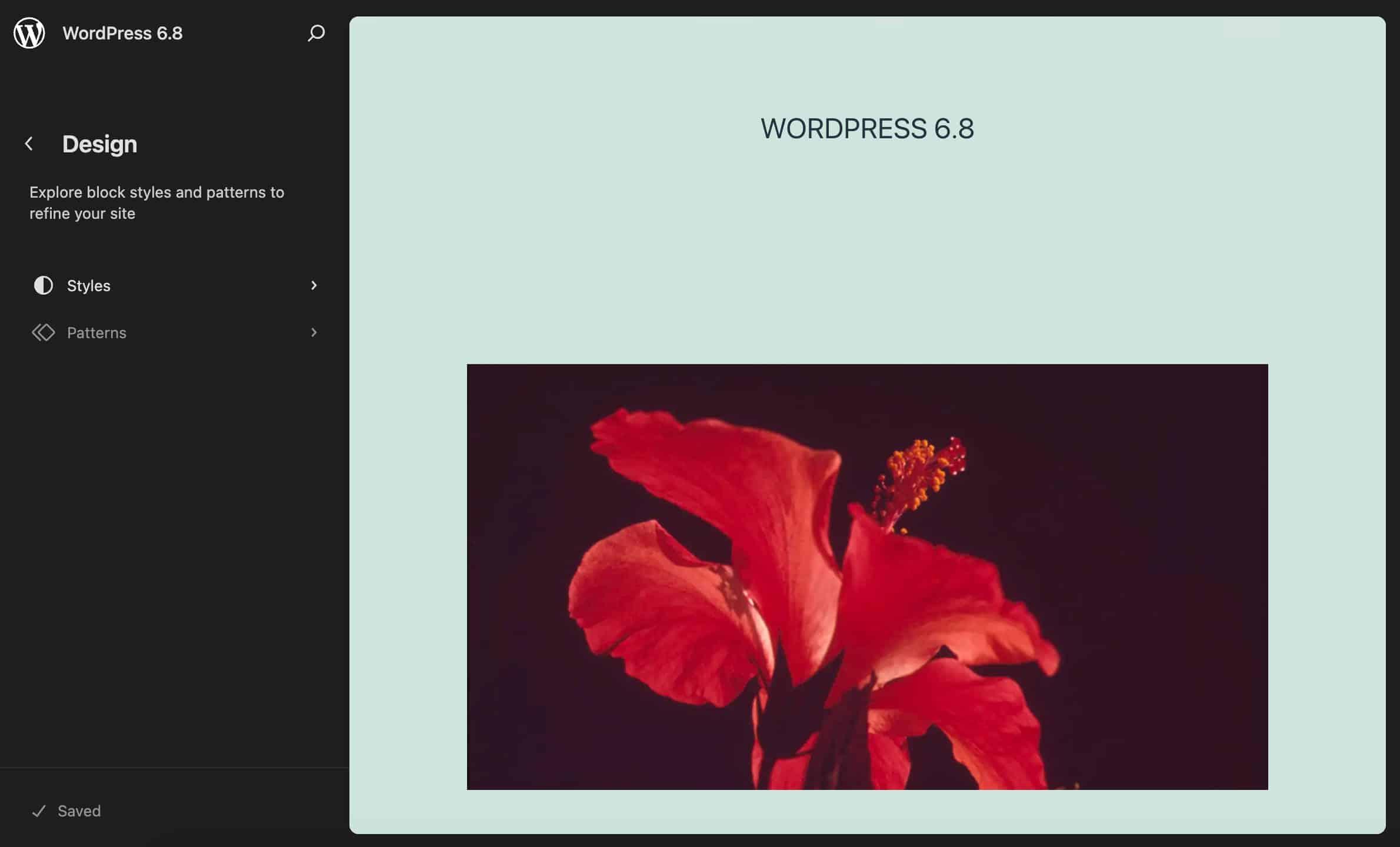 Das Style Book in klassischen Themes in WordPress 6.8