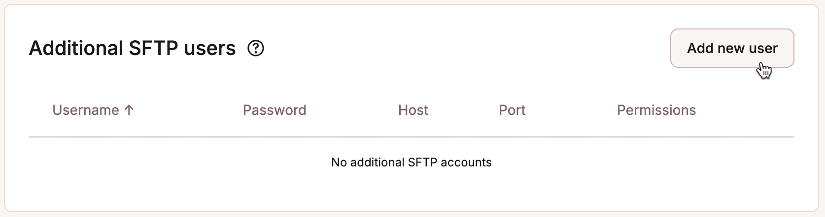Extra STP-gebruikers toevoegen via het MyKinsta dashboard.