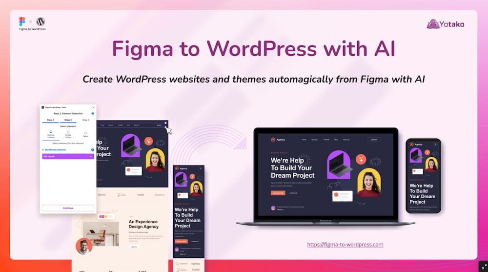 Figma to WordPress da Yotako 
