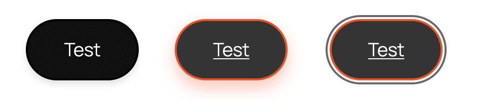 Utilizzo delle pseudo-classi: hover e: active in un blocco Button.