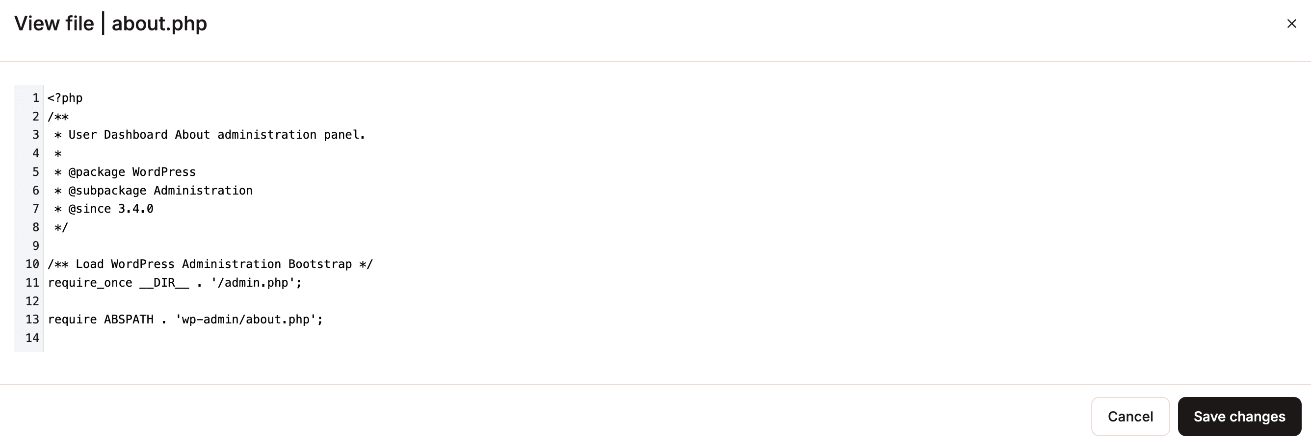 Uno screenshot con il pulsante